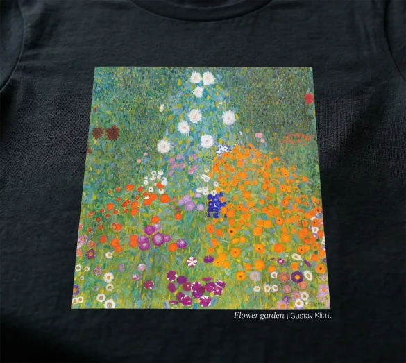 Bluzka damska Flower garden Gustav Klimt