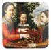Podkładka pod kubek Gra w szachy Sofonisba Anguissola