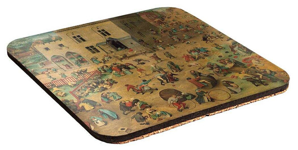 Podkładka pod kubek Zabawy dziecięce Pieter Bruegel starszy
