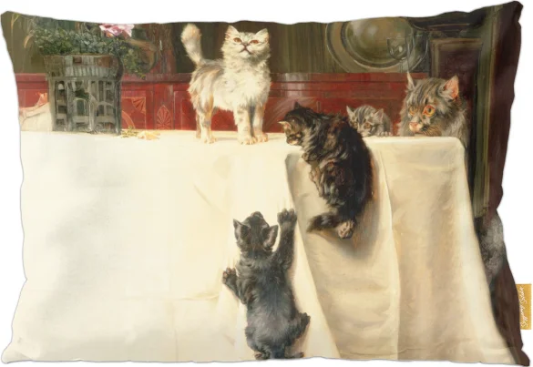 Poduszka Koty William Henry Hamilton Trood