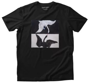 Koszulka z naszywką Łabędź, Nr 1 Hilma af Klint