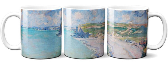 Kubek Plaża w Pourville Claude Monet