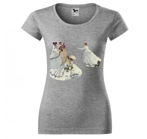 Bluzka damska Kobiety w ogrodzie Claude Monet