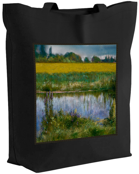 Torba z naszywką Pole łubinu Władysław Podkowiński