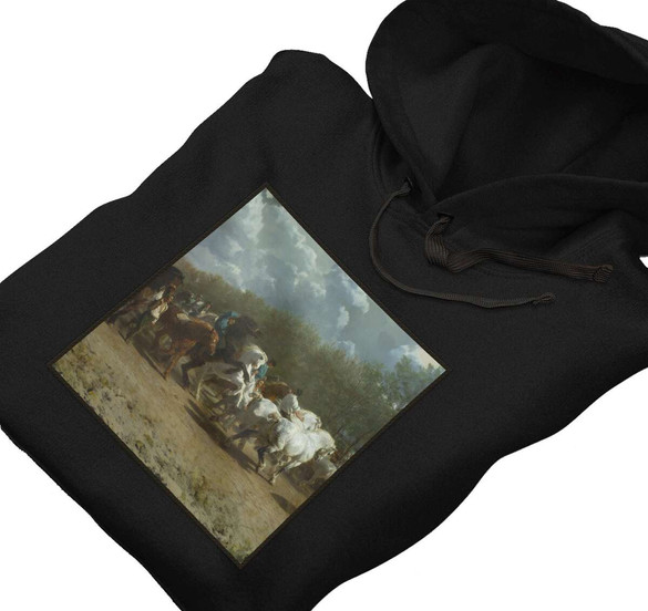 Bluza z naszywką Targ koni Rosa Bonheur