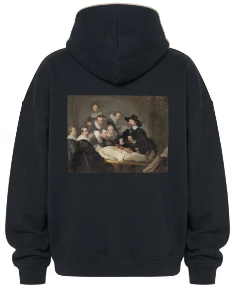 Bluza oversize Lekcja anatomii doktora Tulpa Rembrandt