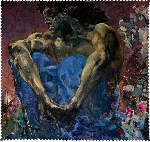 Ściereczka do okularów Demon (siedzi) Mikhail Aleksandrovich Vrubel