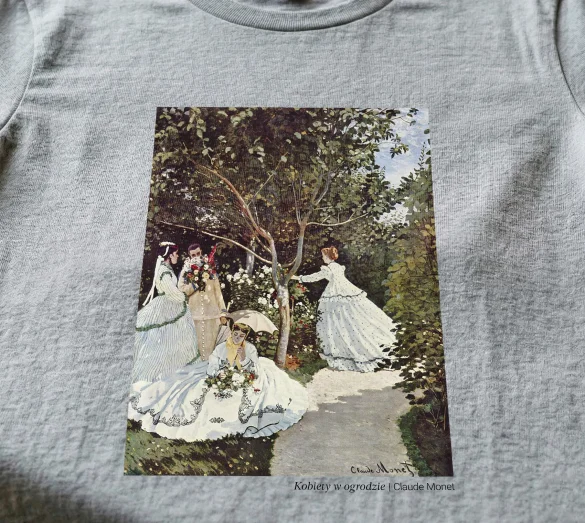 Bluzka damska Kobiety w ogrodzie Claude Monet