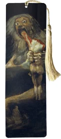 Zakładka do książki Saturn pożerający własne dzieci Francisco Goya