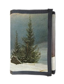 Portfel Pejzaż zimowy Caspar David Friedrich