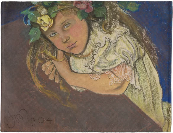 Podkładka na stół Portret panny Sternbachówny Stanisław Wyspiański