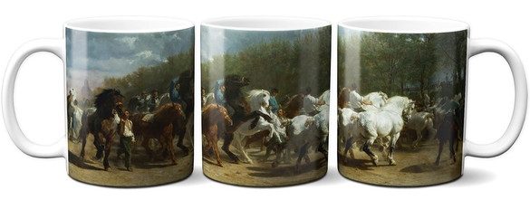 Kubek Targ koni Rosa Bonheur