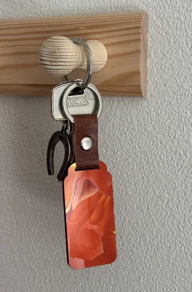 Brelok czerwona kanna Georgia O’Keeffe