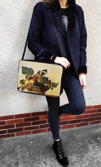 Torba na ramię Kosz z owocami Caravaggio