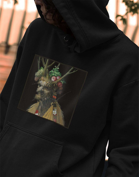 Bluza z naszywką Cztery pory roku w jednej głowie Giuseppe Arcimboldo