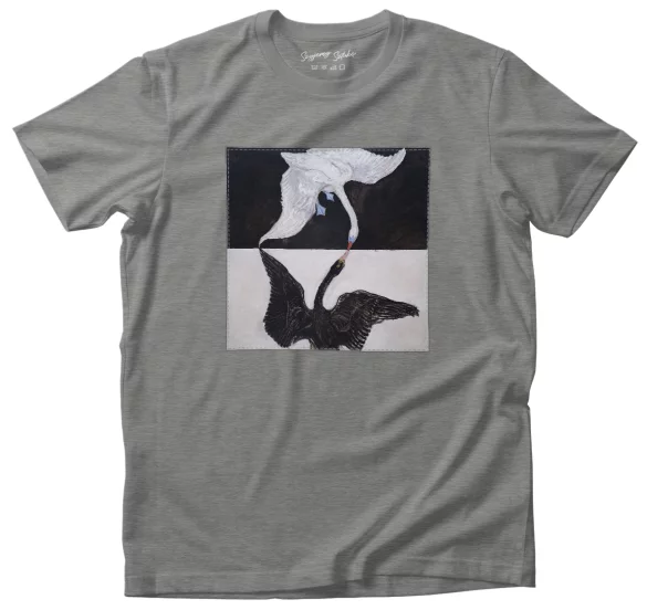 Koszulka z naszywką Łabędź, Nr 1 Hilma af Klint