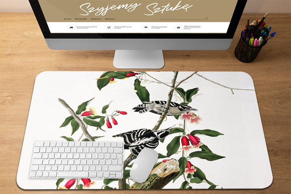 Podkładka Downy Woodpecker  James Audubon 60x40cm