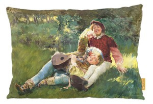 Poduszka Wesołe pacholęta Leon Wyczółkowski