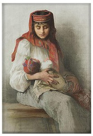 Magnes Wieśniaczka z dzieckiem Anna Bilińska-Bohdanowiczowa