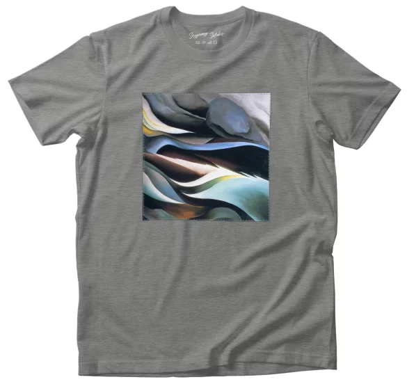 Koszulka z naszywką Z Jeziora Georgia O’Keeffe