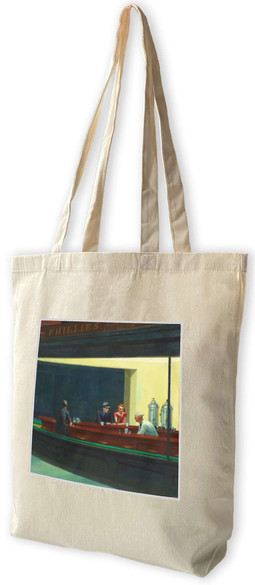 Torba z naszywką Nocne marki Edward Hopper