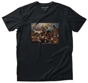 Koszulka z nadrukiem Upadek zbuntowanych aniołów Pieter Bruegel starszy