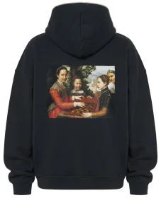 Bluza oversize Gra w szachy Sofonisba Anguissola