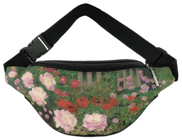 Nerka Kwitnące kwiaty na ogrodzeniu ogrodu Koloman Moser