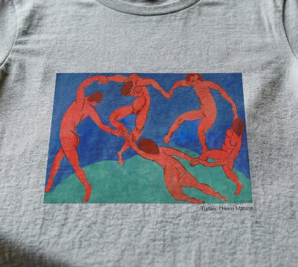 Koszulka z nadrukiem Taniec Henri Matisse