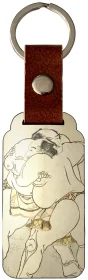Brelok Zapaśnicy sumo Uzugafuchi Kandayu i Takasaki Ichijuro Katsushika Hokusai