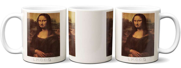 Kubek L.H.O.O.Q.  Marcel Duchamp