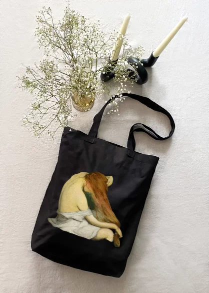 Torba bawełniana Czesząca się Władysław Ślewiński