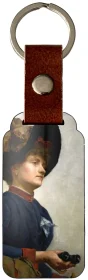 Brelok Kobieta z lornetką Anna Bilińska-Bohdanowiczowa