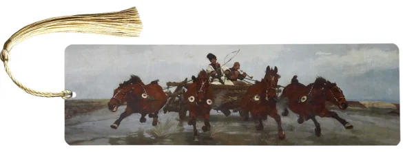 Zakładka do książki Czwórka Józef Chełmoński