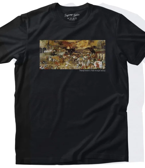 Koszulka z nadrukiem Triumf śmierci Pieter Bruegel starszy