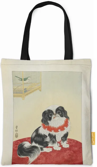 Torba na ramię Pies pekińczyk Ohara Koson
