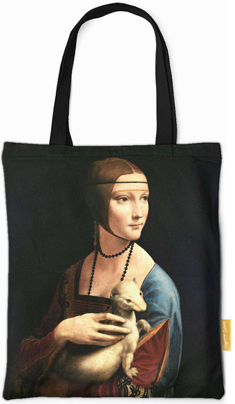 Torba na ramię Dama z gronostajem Leonardo da Vinci
