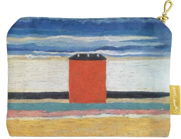 Kosmetyczka mini Czerwony Dom Kazimir Severinovich Malevich