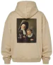 Bluza oversize Chłopiec i dziewczynka z kotem i węgorzem Judith Leyster