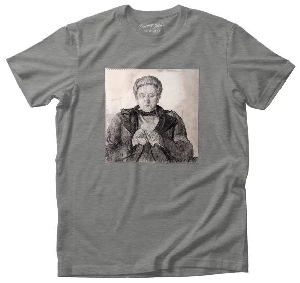 Koszulka z naszywką Portret Matki Witkacy