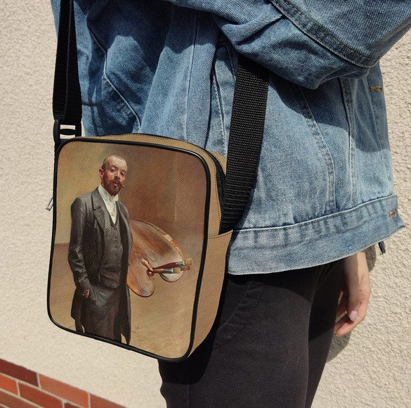 Torba Listonoszka Autoportret z paletą Jacek Malczewski