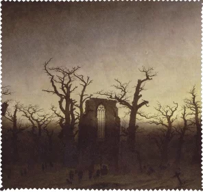 Ściereczka do okularów Opactwo w dębowym lesie Caspar David Friedrich