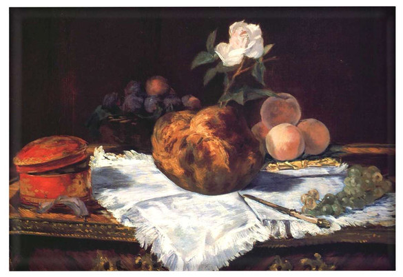 Magnes Brioszka (La Brioche) Édouard Manet