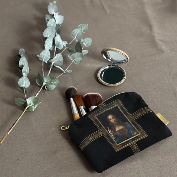Kosmetyczka mini Zbawiciel świata Leonardo da Vinci