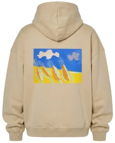 Bluza oversize Pejzaż - Kłosy Władysław Strzemiński