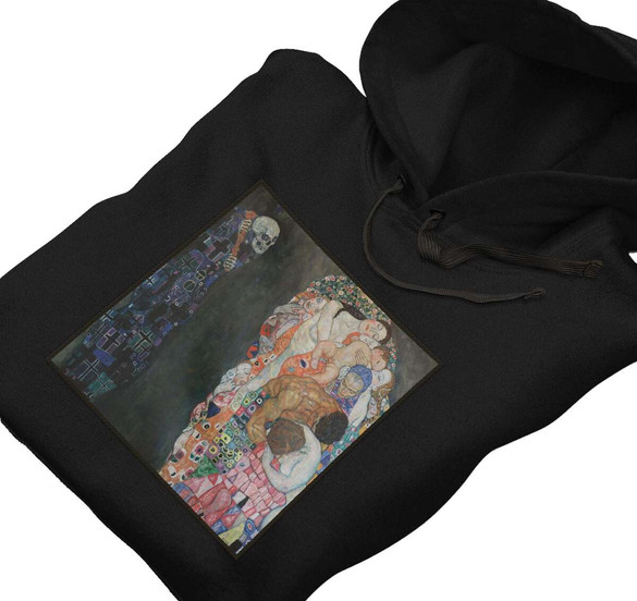 Bluza z naszywką Śmierć i życie Gustav Klimt
