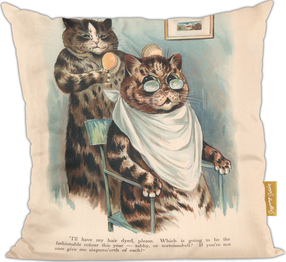 Poduszka Koty Louisa Waina Louis Wain
