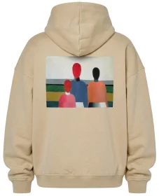 Bluza oversize Trzy postacie kobiece Kazimir Severinovich Malevich