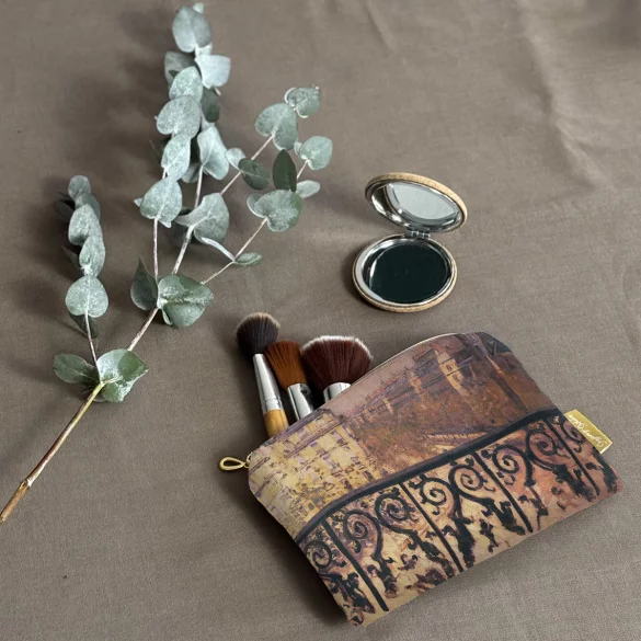 Kosmetyczka mini Balkon w Paryżu Gustave Caillebotte