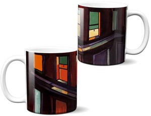 Kubek Okna nocne Edward Hopper